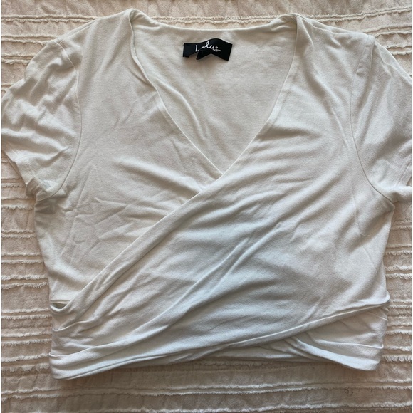 Wrapped Crop Top - Picture 1 of 2